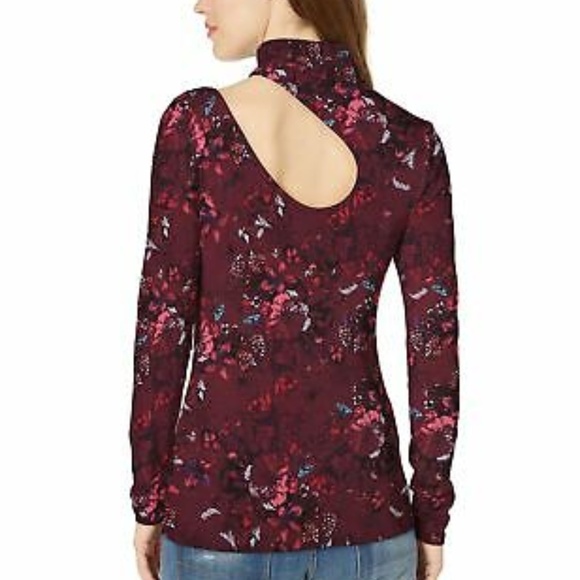 Classic Guess Strapless Top UK S Multicolour Floral JB006 main image 1